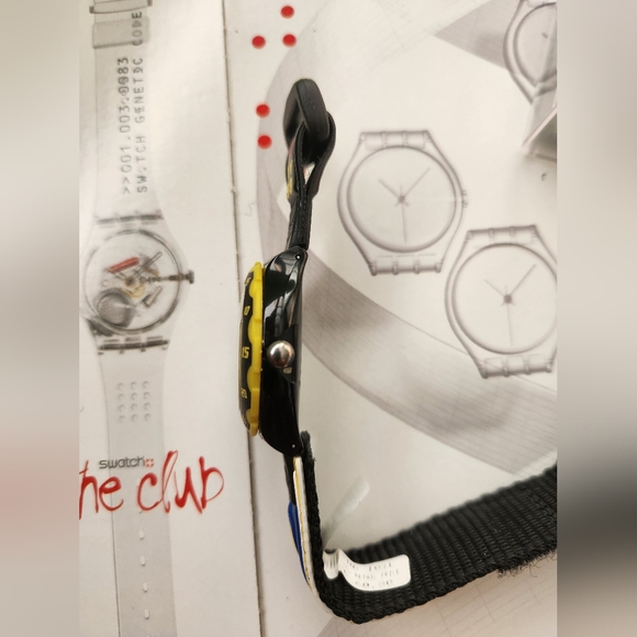 Vintage Swatch Scuba 200 Access Watch "Goodwill Games" SHB101. New Old Stock - Picture 7 of 15